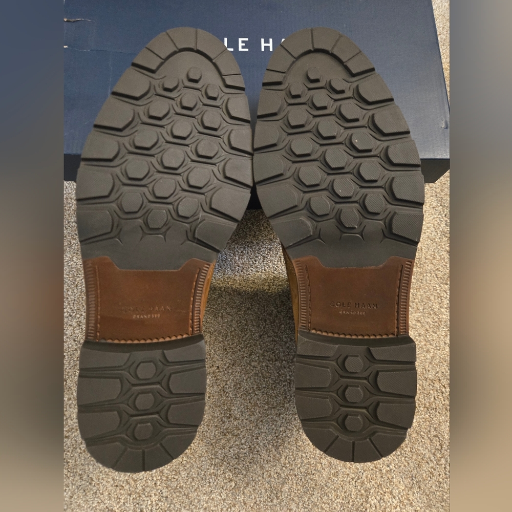 Cole Haan Men's Tan Chukka Boots - Picture 2 of 4